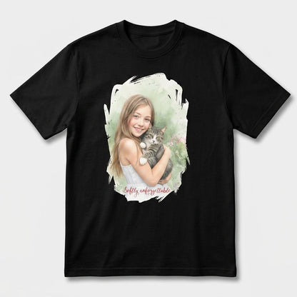 Watercolor Soft Portrait T Shirt