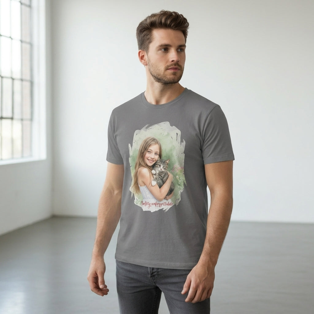 Watercolor Soft Portrait T Shirt