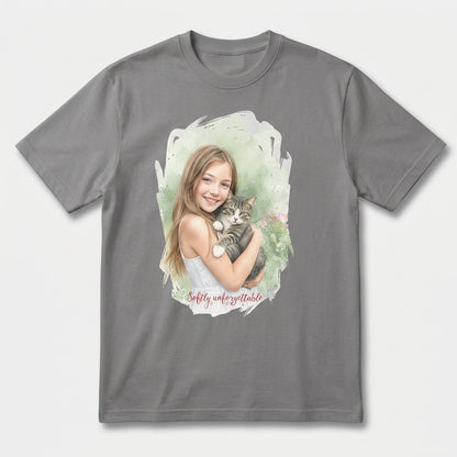 Watercolor Soft Portrait T Shirt