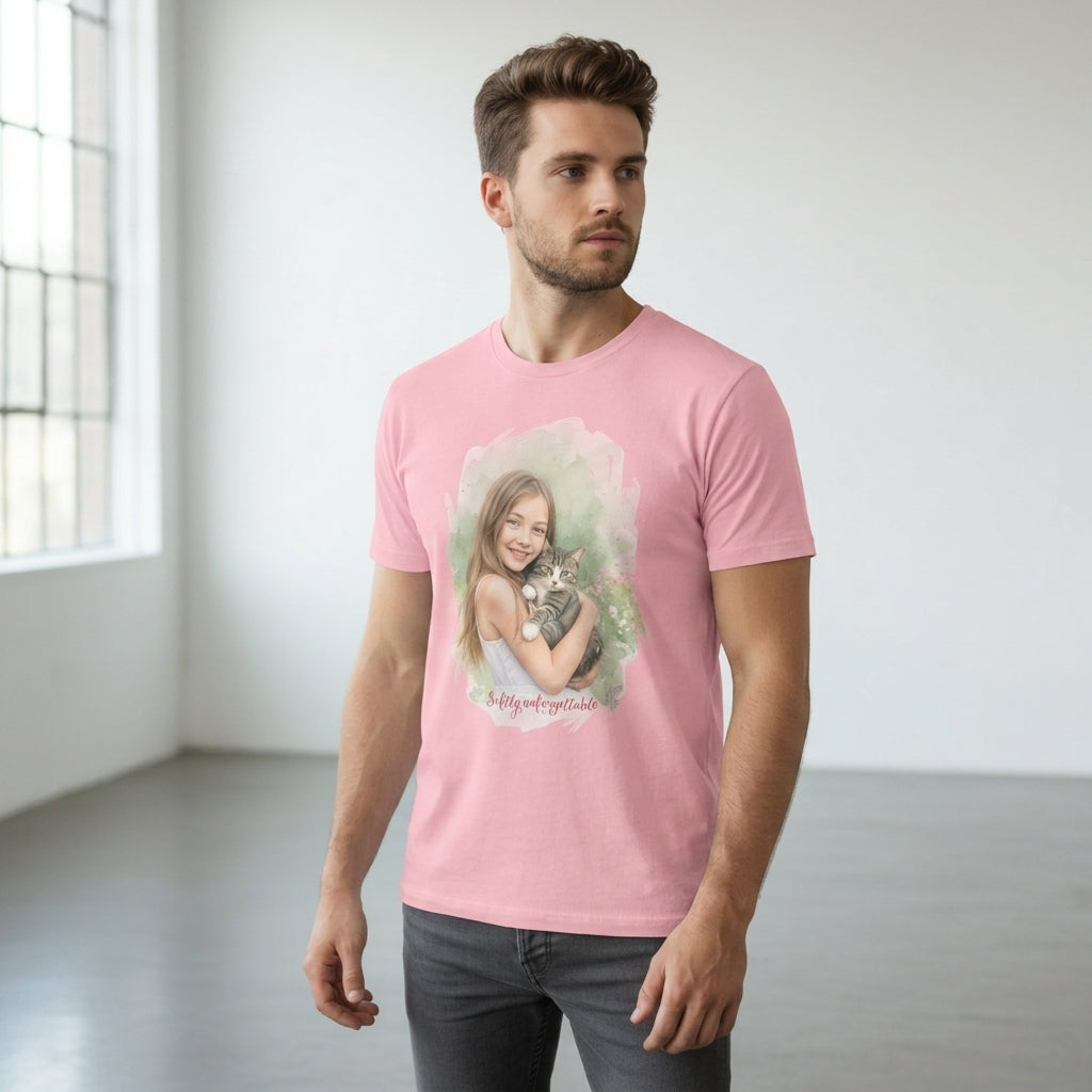 Watercolor Soft Portrait T Shirt