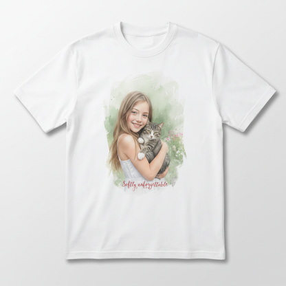 Watercolor Soft Portrait T Shirt